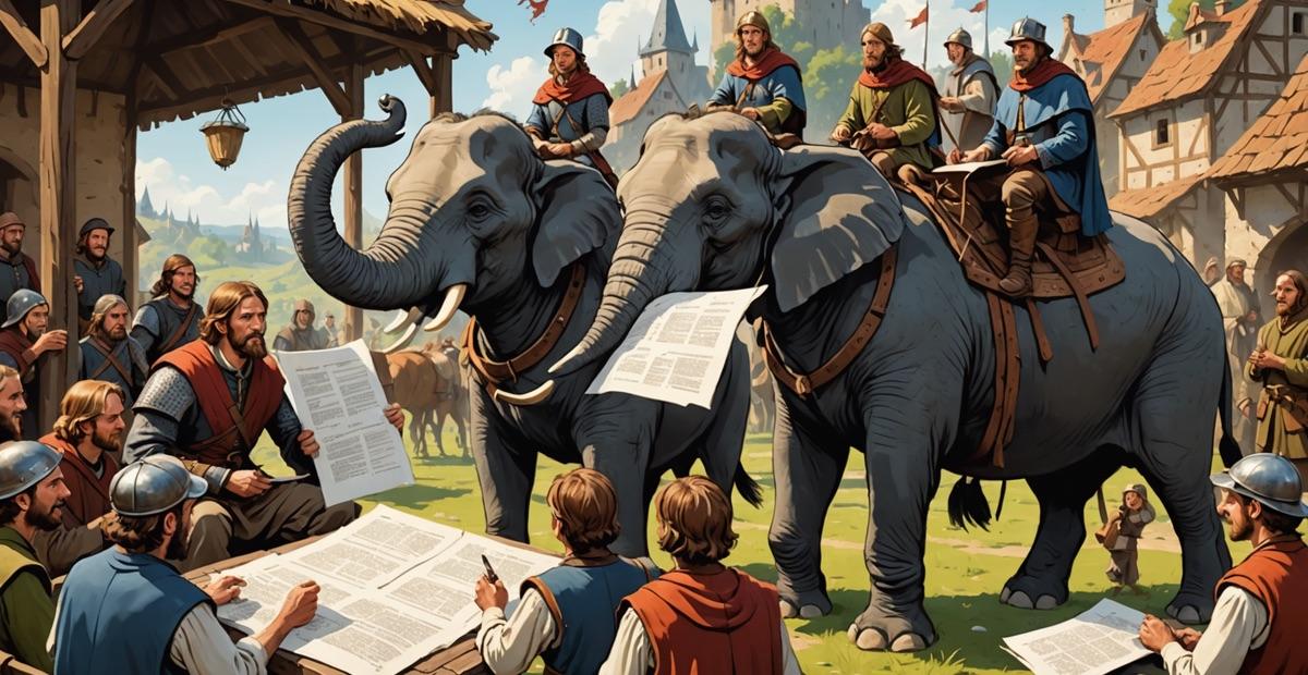 Elephants bring the message!